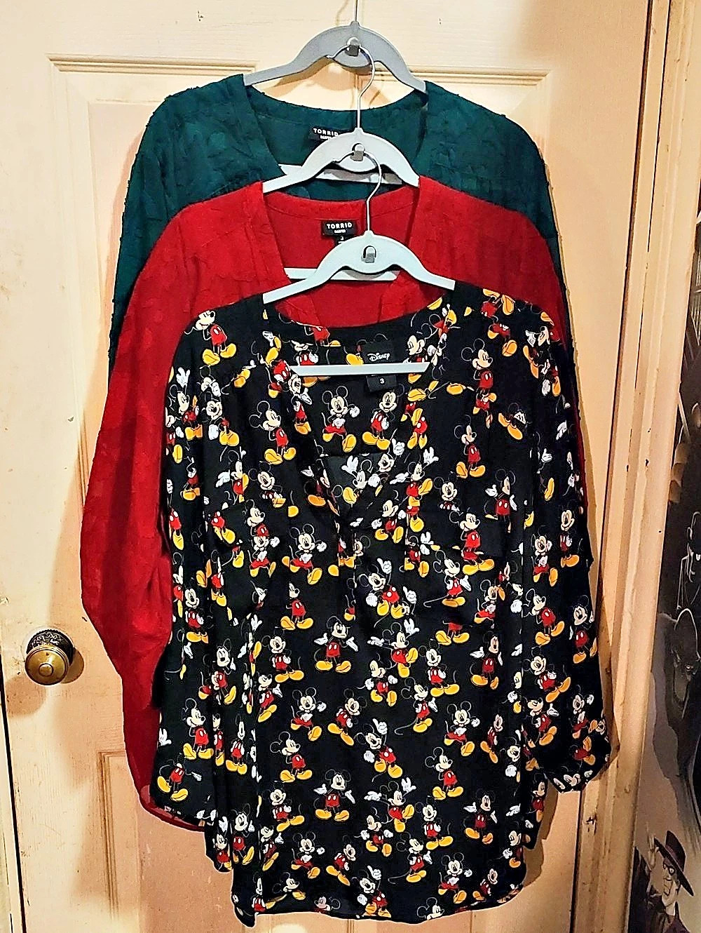 Torrid Disney mickey mouse harper blouse set of 3